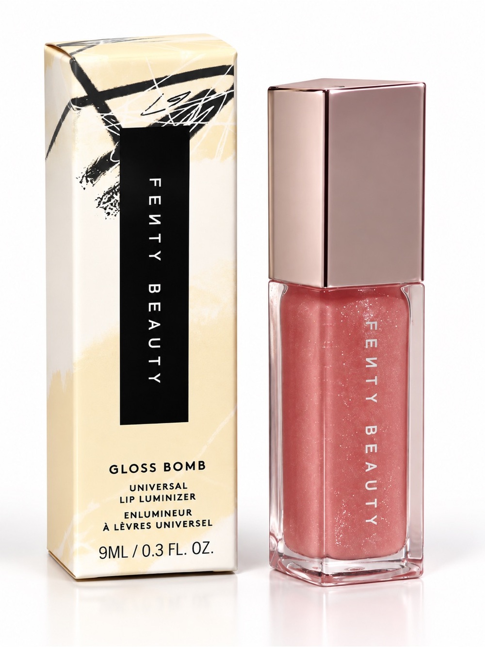 Fenty Beauty Gloss Bomb Lip Luminizer — Shimmery Rose Gold
